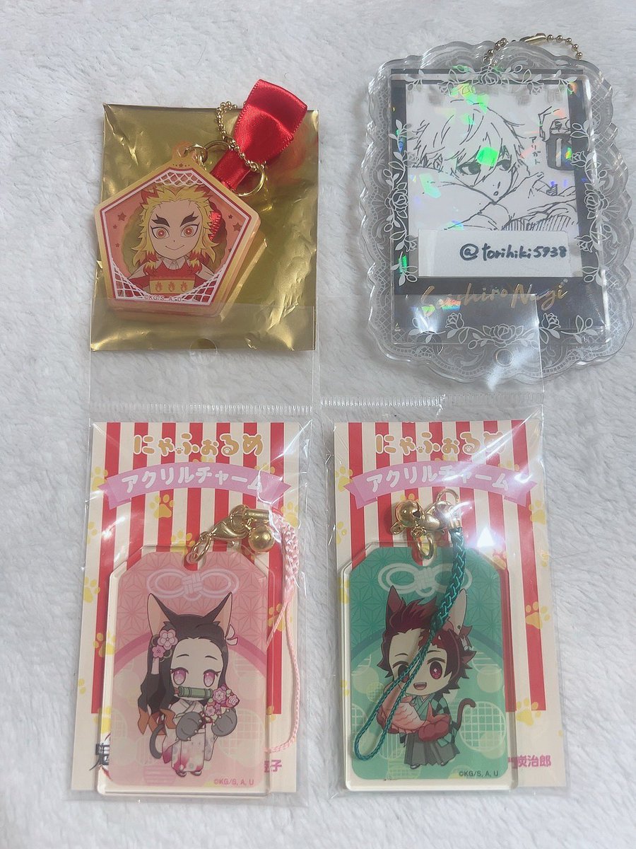 𝓡♡取引垢/発送不定期(最近通知不良)/グッズ整理中/他作品との異種交換可能 tweet media