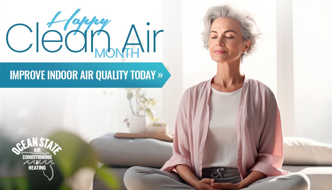 OceanStateAC's tweet photo. With the wildfires and a brutal allergy season, it's never been more important to maintain clean air in your home. May is #CleanAirMonth and we're offering several deals on products that will dramatically improve your indoor air quality!

Start saving: https://t.co/oc03LDx7jf https://t.co/VTlD4CZbmb