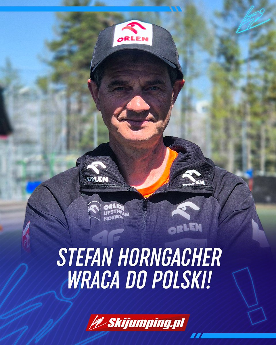 Stefan Horngacher wraca do Polski! Austriacki trener obejmie stanowisko koordynatora szkolenia. Informację potwierdził Polski Związek Narciarski #skijumpingfamily

👉 skijumping.pl/wiadomosci/387…

📸 <a href="/pzn_pl/">Polski Związek Narciarski</a>
