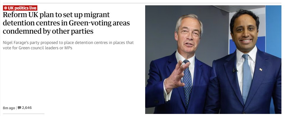 borderscotguy's tweet image. Racist #ICE Centers Being Proposed by #Farage!!!
@AUOBNOW @theSNP @ScotNational @alanyoung3000
@andydphilip @davieclegg @paulhutcheon @holyroodmandy @lynseybews @Georgia_Edkins @ConnorGillies @Malcolm_Offord @RussellFindlay1 @jtworr