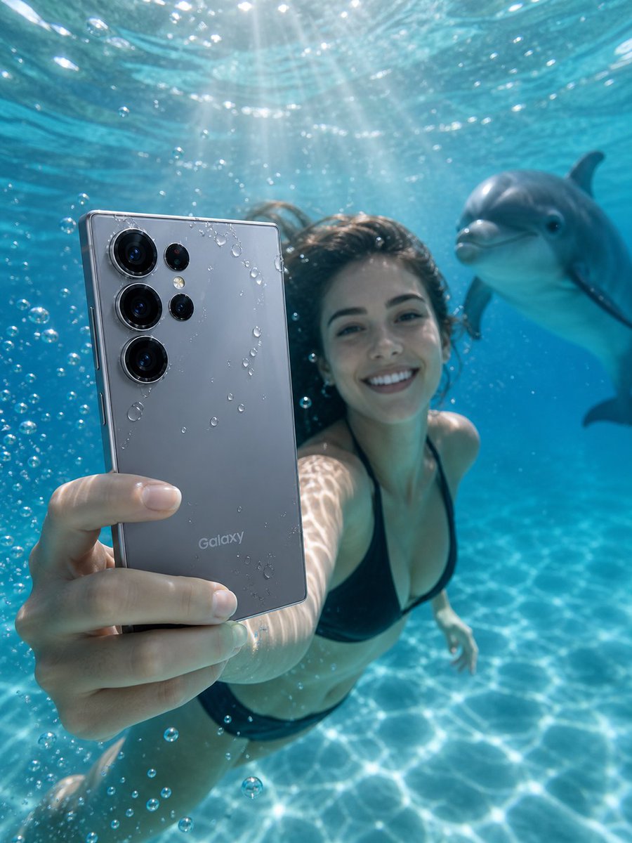 Underwater Smartphone Product Shoot