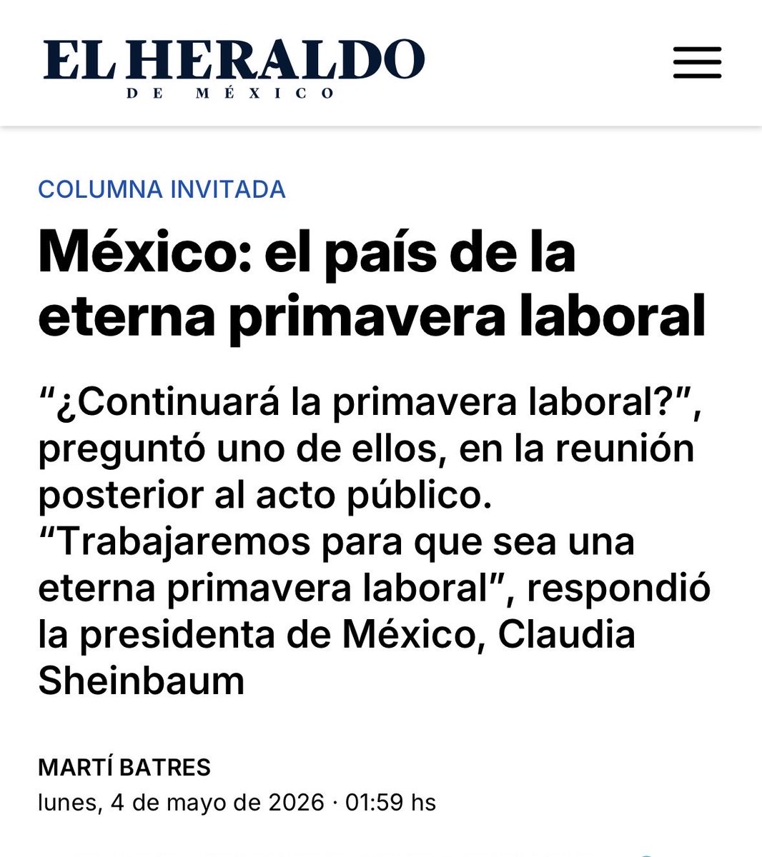 Martí Batres tweet media