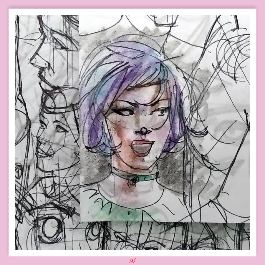 IRIDYSCENZIA's tweet image. A drawing I did last night. I really liked the eyes, among other things. And I think I chose the right color for the frame 🌞✨

#Art #Artist #ArtWork #Drawing #Sketch #Illustration #Creative