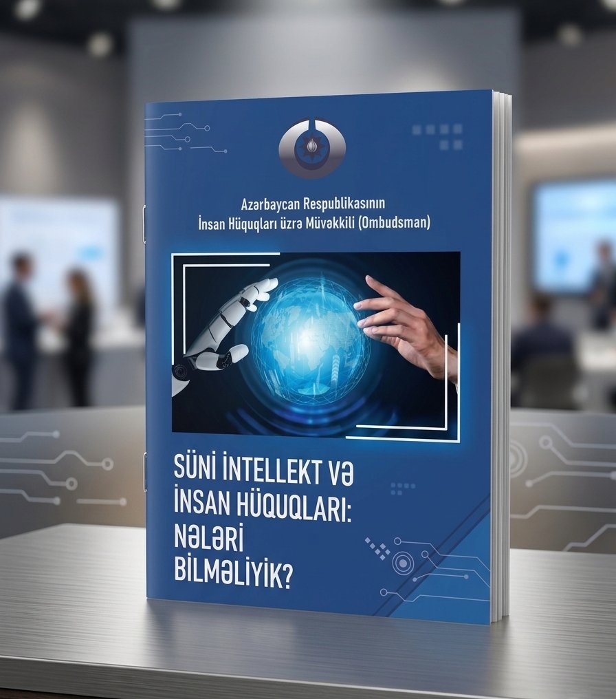 ombudsman_az's tweet photo. An informative publication titled “Artificial Intelligence and Human Rights: What Should We Know?” At the initiative of Sabina Aliyeva, the #Ombudsman of #Azerbaijan, has been prepared.

🔗 https://t.co/xTUFwvXgBF https://t.co/ruj23azkPA
