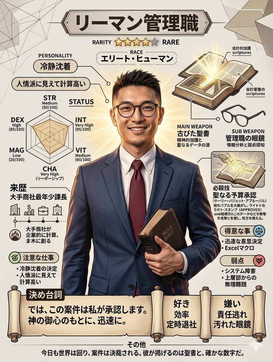 リーマン管理職✞@多重債務者→個人再生→返済2年目 tweet media