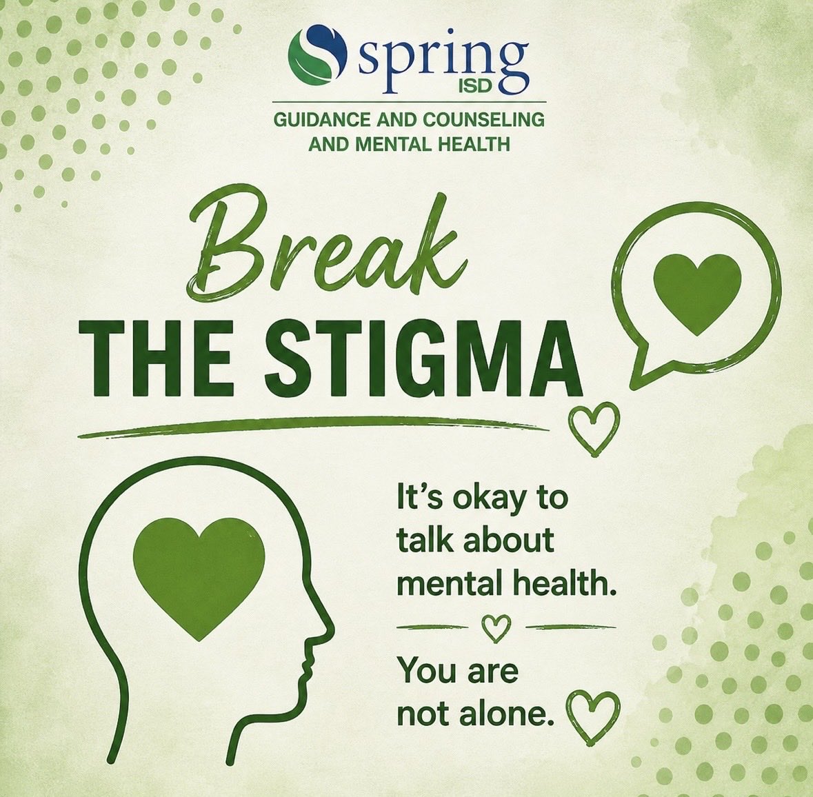 Spring ISD Guidance & Counseling and Mental Health tweet media