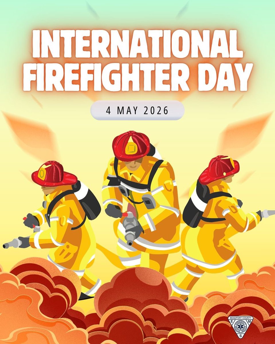 BeaufortSC_EMS's tweet image. Firefighters are more than first responders - they are mentors, neighbors, &amp;amp; everyday heroes.  It’s an honor to partner with you in supporting &amp;amp; protecting #beaufortcountysc residents and visitors. #bcscems #fire #CommunityHeroes #InternationalFirefightersDay
