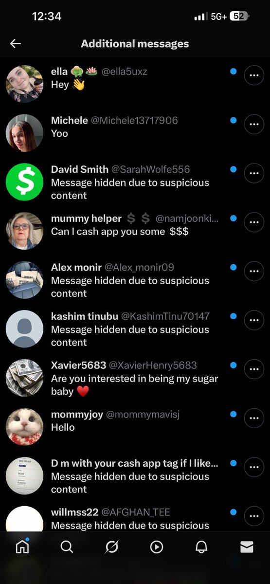 francis1886720's tweet photo. so many scam messages #findom #scammers #findomcontent #subs #sugardaddy #sugarmommy https://t.co/nGoNnqdFCN