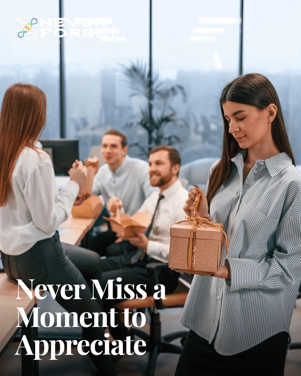 Raymond22816940's tweet image. Missing a milestone can cost trust and loyalty. Automated appreciation takes the guesswork out of recognition, helping businesses boost engagement and retention with timely, personal gestures every time.

Learn More neverforgetappreciation.com #EmployeeAppreciation