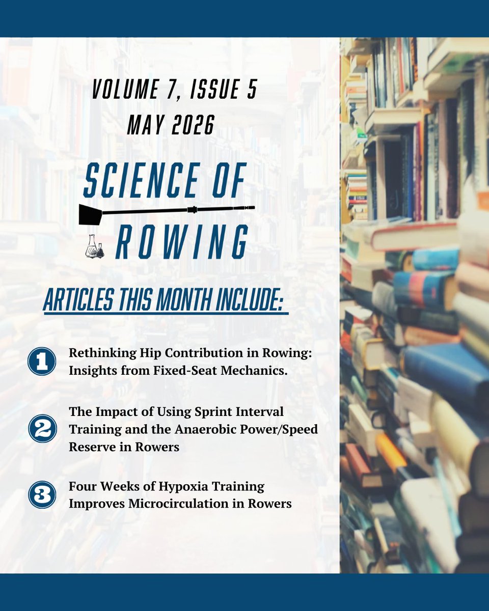 Science of Rowing tweet media