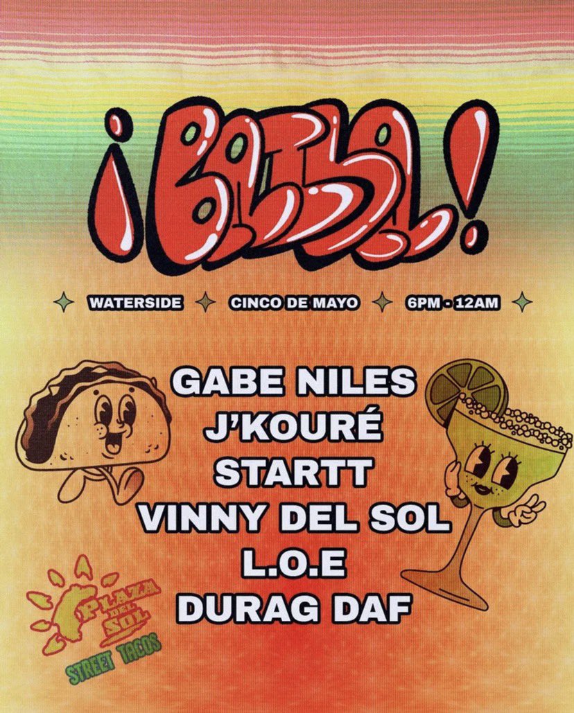 ¡BAILA! is back for the rare Cinco de Mayo &amp; Taco Tuesday alignment!
Once again, @plaza_del_sol_va is hosting ¡BAILA! for this special evening at <a href="/WatersideDistVA/">Waterside District</a> 
Taco &amp; Margarita specials all night.
Tuesday 5/5/26 6PM-12AM
No Cover 21+
333 Waterside Dr, Norfolk, VA 23510