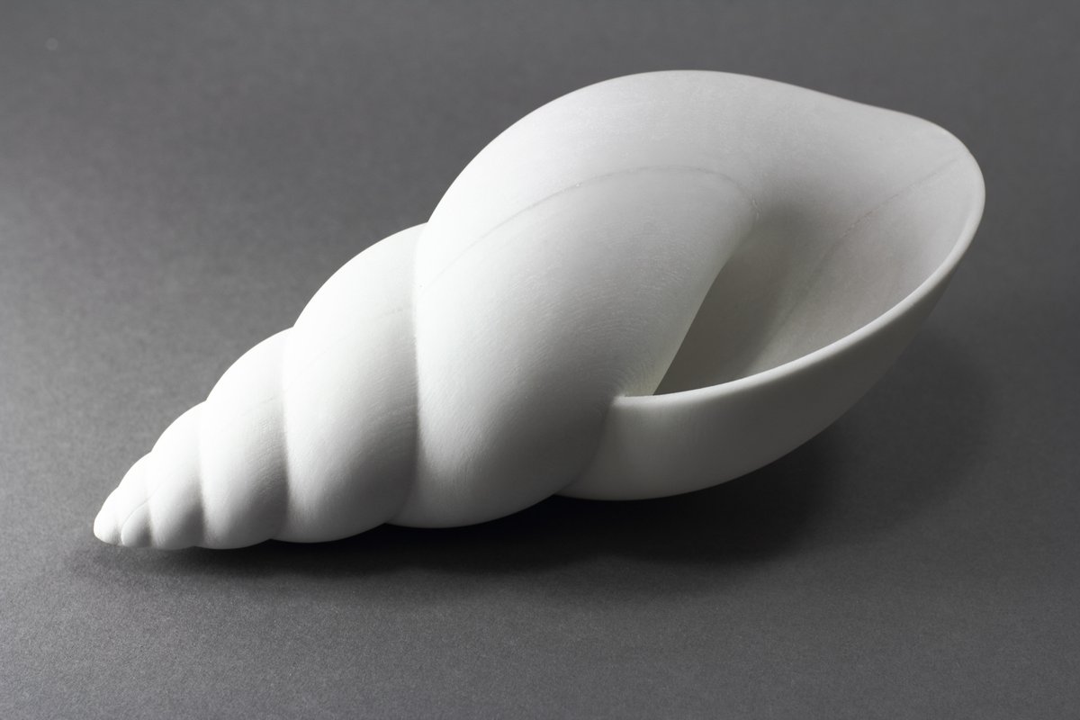 pixelform's tweet image. Listening to the Ocean on a Shore of Gypsum Sand

1. Gemini Whelk - Side
2. Nestled &amp;amp; Curvaceous Conch - Opening

phillipstearns.com

#ocean #soundart #digitalart #3d #3dprinting #phillipstearns