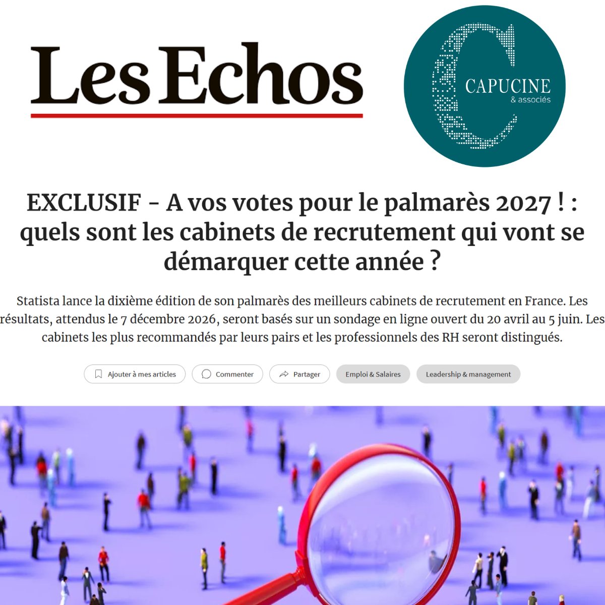 Capucine et Associés tweet media