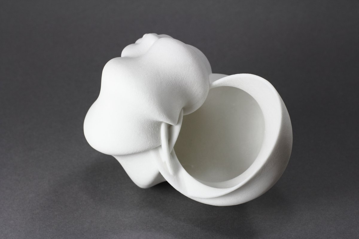 pixelform's tweet image. Listening to the Ocean on a Shore of Gypsum Sand

1. Gemini Whelk - Side
2. Nestled &amp;amp; Curvaceous Conch - Opening

phillipstearns.com

#ocean #soundart #digitalart #3d #3dprinting #phillipstearns