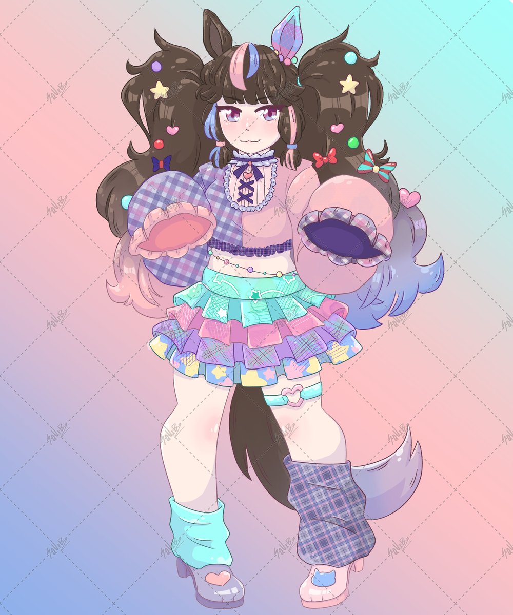 BlueRoseUma's tweet photo. what if Momoka was an Uma??

commission by @SquibZii!! (it's so so peak i love it so much) https://t.co/k6qR7eQyIN