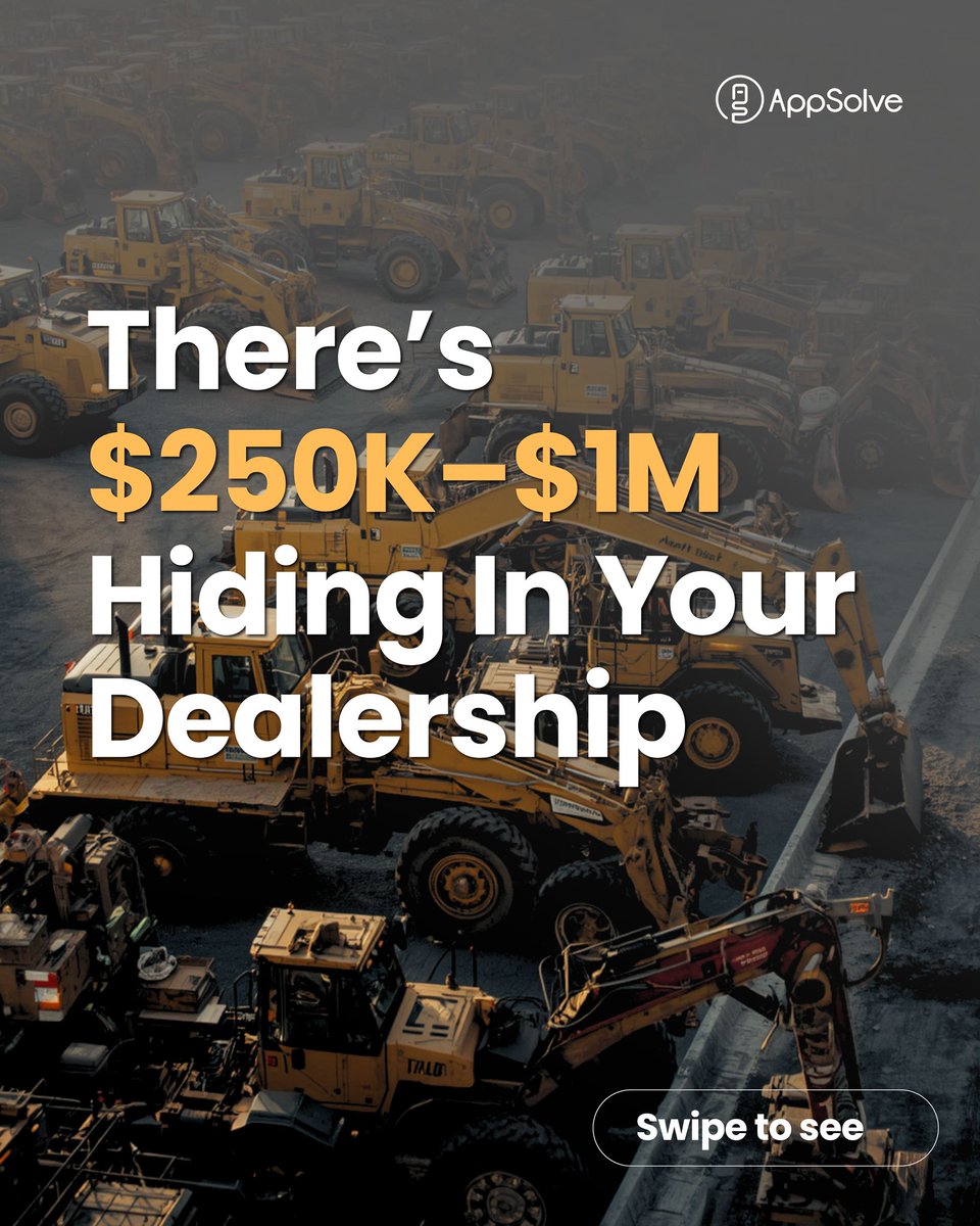 App Solve | Equipment Dealer CRM & Lead Routing tweet media