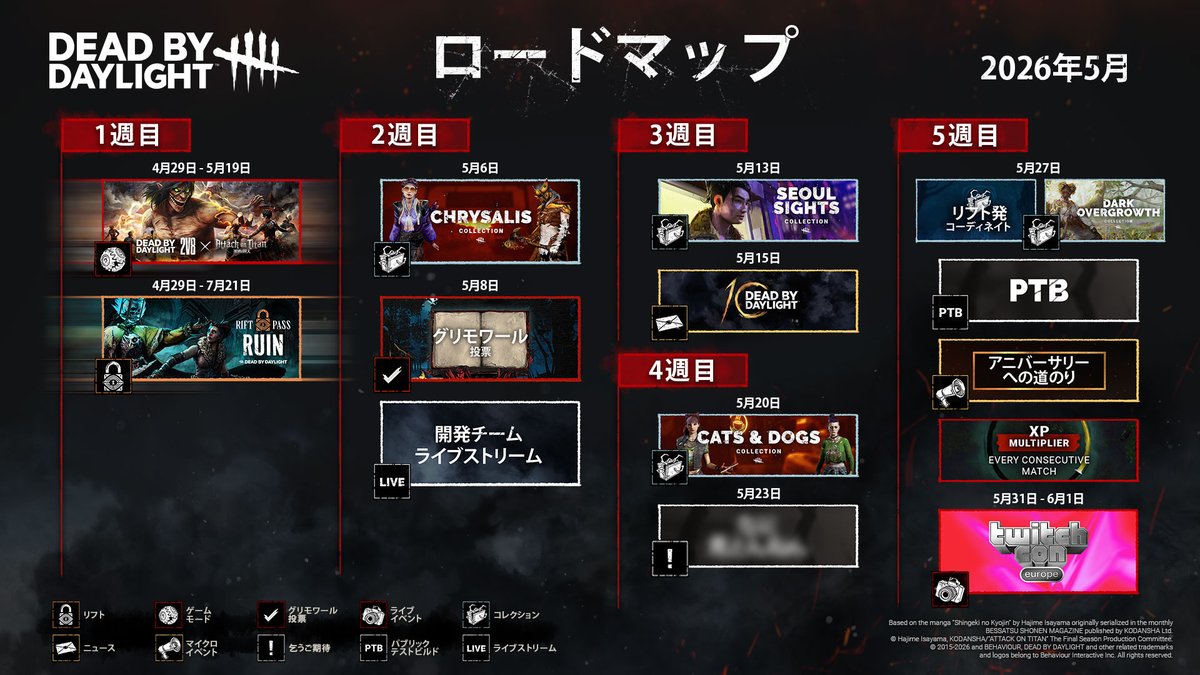 【公式】Dead by Daylight tweet media