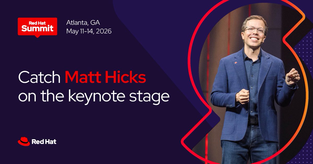 Red Hat Summit tweet media