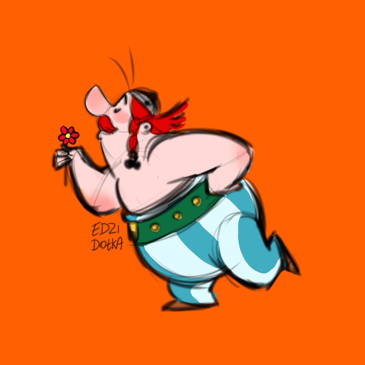 folkowadziewoja's tweet image. Obelix projekt naklejka 
2026
#art #asterix #obelix #asterixandobelix #asterixetobelix #fanart