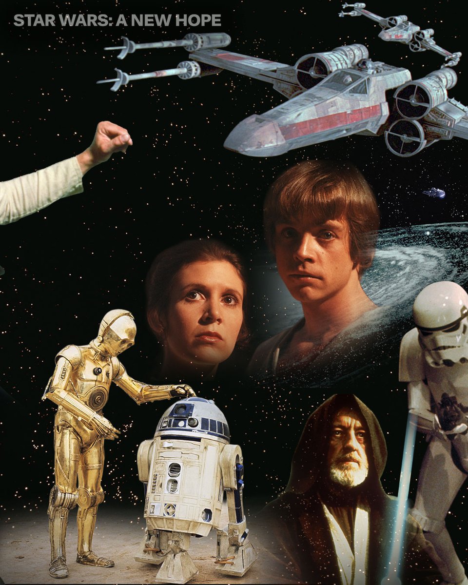 AMC_TV's tweet photo. May the 4th be with you, Jedi. 💫

Celebrate #StarWars today with #ANewHope tonight at 9 on AMC. https://t.co/HawPgTOdLa