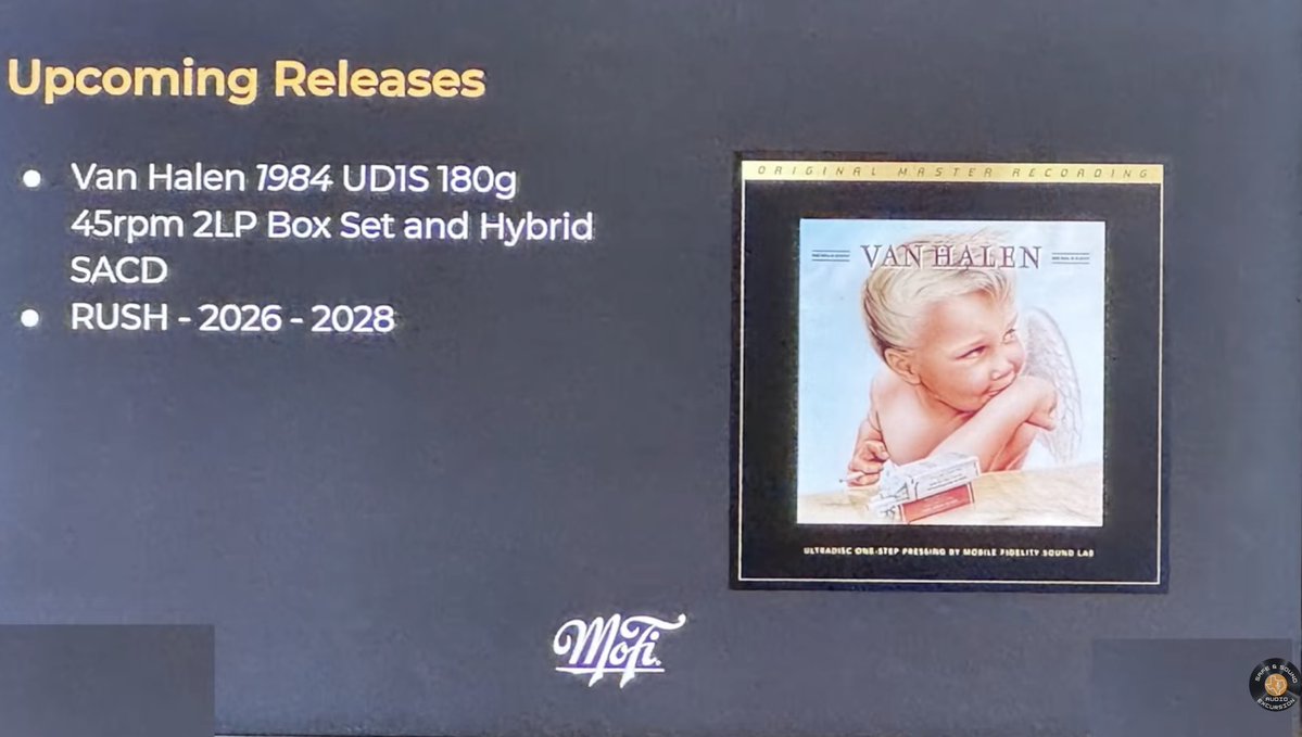 rushisaband's tweet image. .@mofisoundlab reveals their plans to release a series of premium vinyl and high-fi editions spanning #Rush's Mercury catalog from 2026 through 2028 at at the AXPONA conference last month ... rushisaband.com/blog/2026/05/0…