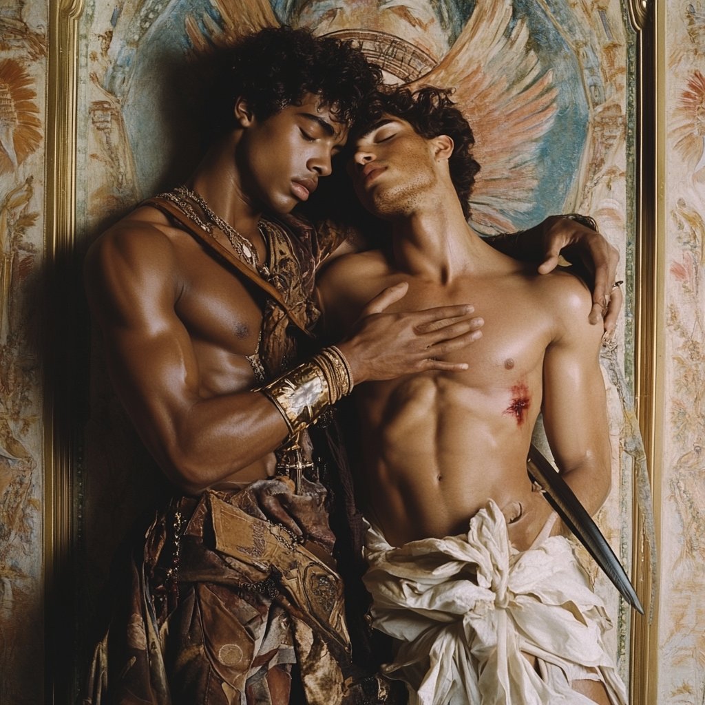 entre_hommebaes's tweet image. Dreaming in AI as of late... 
#MaleBeauty #DigitalArt #MensStyle #gay #Midjourney #mlm