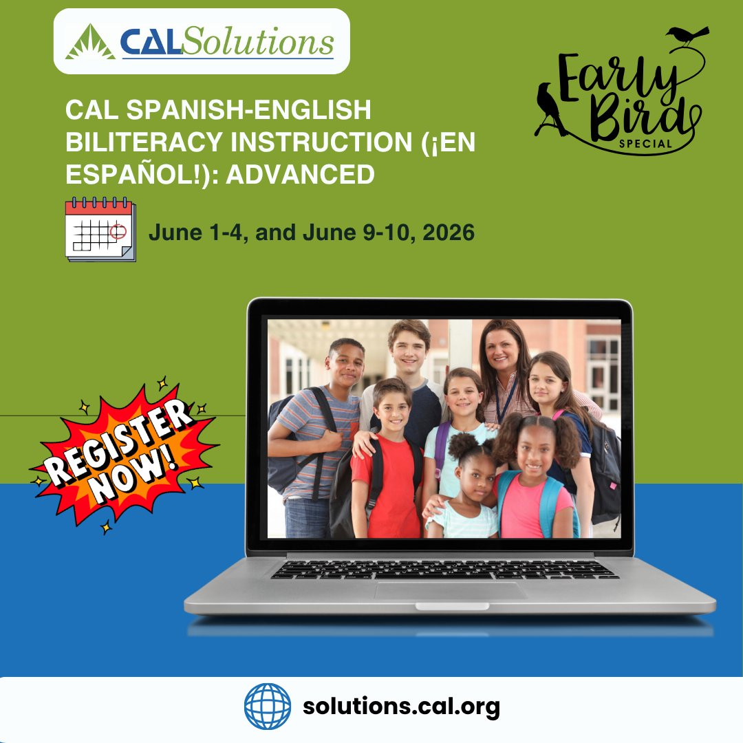 Center for Applied Linguistics (CAL) tweet media