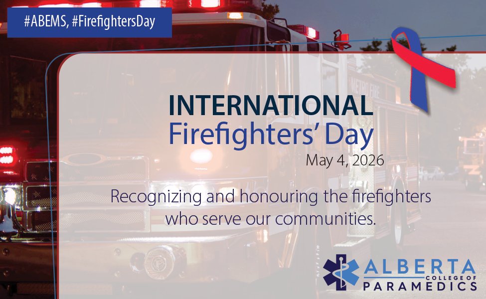 ParamedicAB's tweet photo. 🚒 Happy International Firefighters' Day! #ABEMS #FirefightersDay https://t.co/wdYANbECia