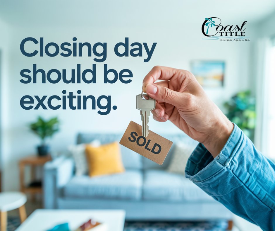 CoastTitle's tweet photo. 🏡 Closing day should be exciting—not stressful. Coast Title handles the details so you can focus on the keys.
 📞 (386) 445-2100 | 🌐 https://t.co/mo3APPQotx
 #ClosingDay #RealEstateReady #CoastTitle https://t.co/lUD5aAZNSu