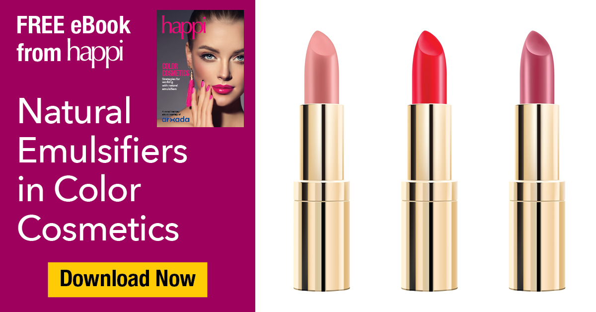 HappiMagazine's tweet photo. Your lipstick isn’t clean if your emulsifier isn’t.

Discover how natural emulsifiers like Polyglyceryl-10 decaoleate boost pigment, glide, &amp; gloss while staying compliant.

Stop guessing. Start formulating smarter.

👉 Download Now: https://t.co/gphblv8DQZ

Sponsored by Arxada https://t.co/FPX2Dm0lPX