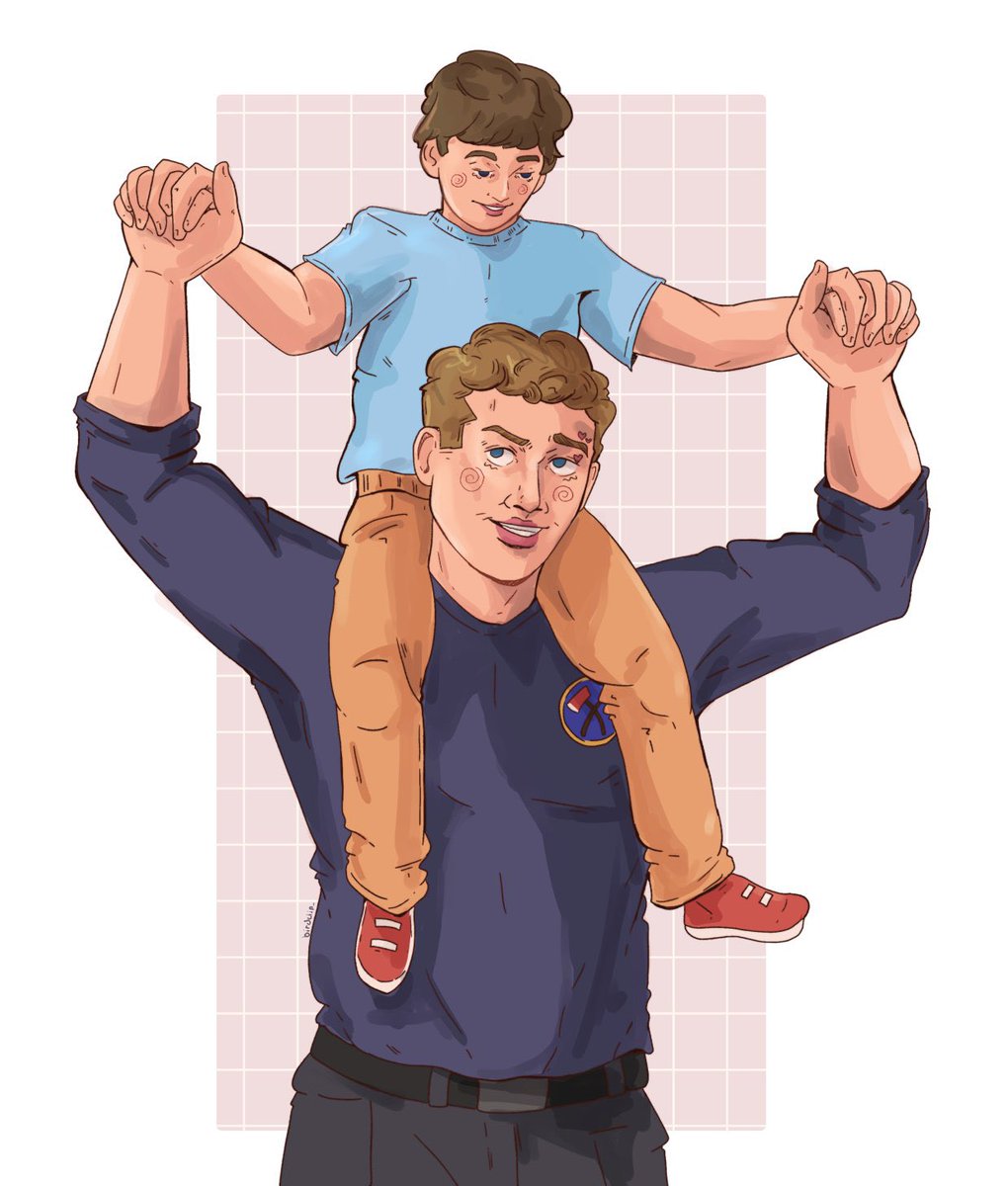 birdclip_'s tweet photo. he’s so good with kids!

#evanbuckley #911onABC https://t.co/12z60hLw78