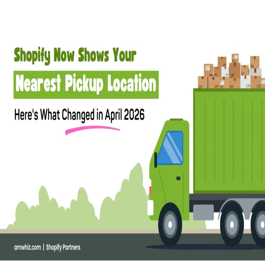 Amwhiz_'s tweet image. Shopify just improved checkout UX 🚀

Nearest pickup location now appears first to enhance customer experience 📦

Read more 👇
 amwhiz.com/blog/shopify-n…

#Amwhiz #Shopify #Ecommerce #CheckoutOptimization #UX #DigitalCommerce #RetailTech