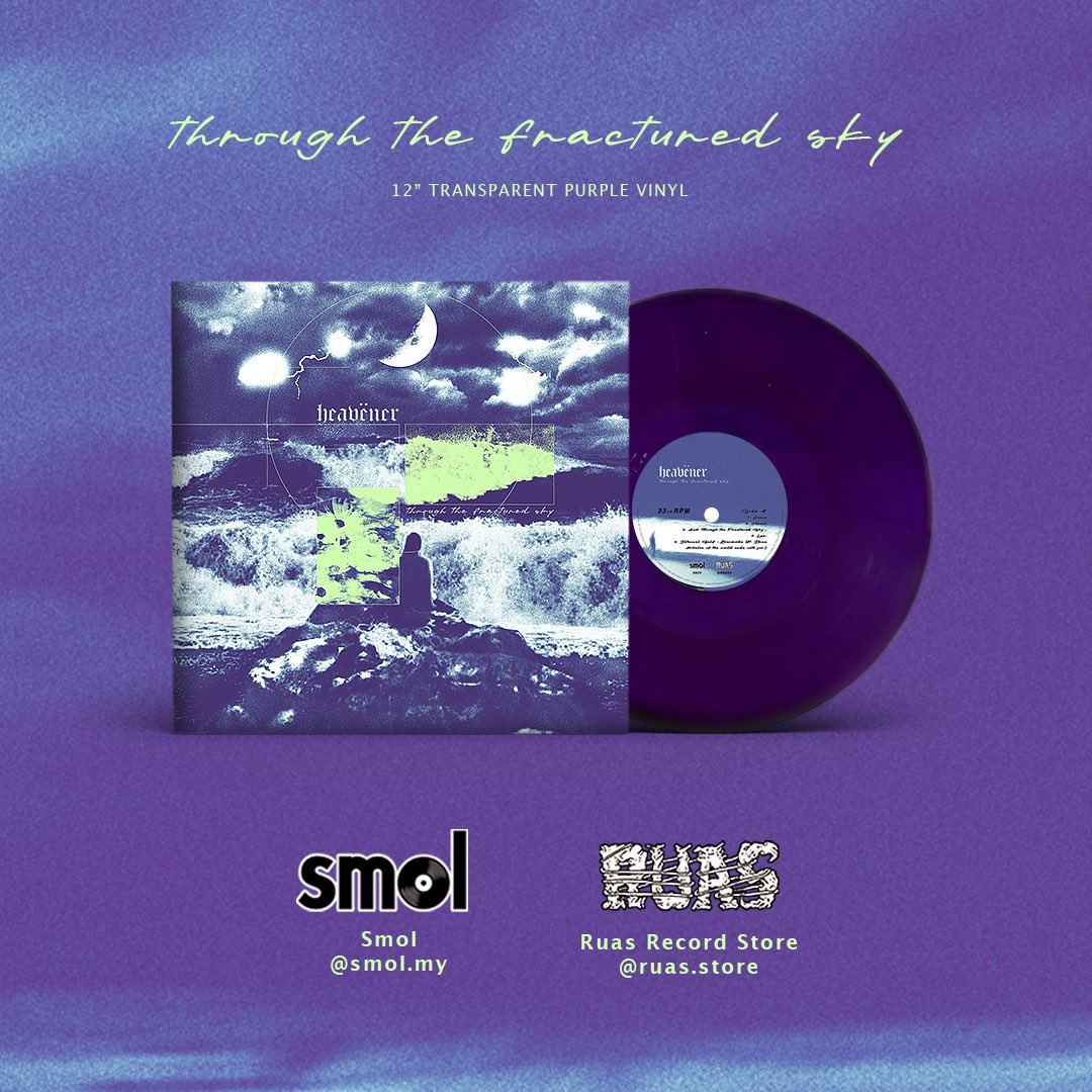 heavener_alive's tweet photo. Through the Fractured Sky LP and Shirt available for preorder now until 25th May 2026.

Vinyl preorder RM115.00
Shirt preorder RM60.00
Vinyl + Shirt preorder RM165.00

Retail price for vinyl RM130.00

https://t.co/FO75Yltc40 https://t.co/fOOloiP0Ly