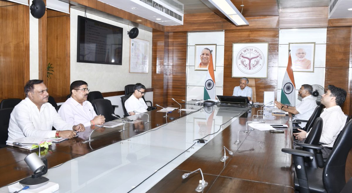 S.P. Goyal, Chief Secretary, GoUP tweet media