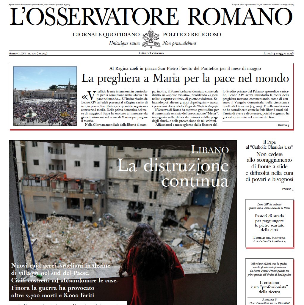 L'Osservatore Romano tweet media