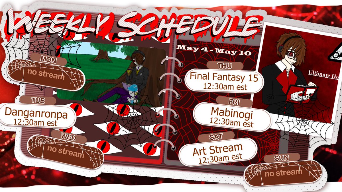 Sorry for the late Schedule.
#vtuber #streamer