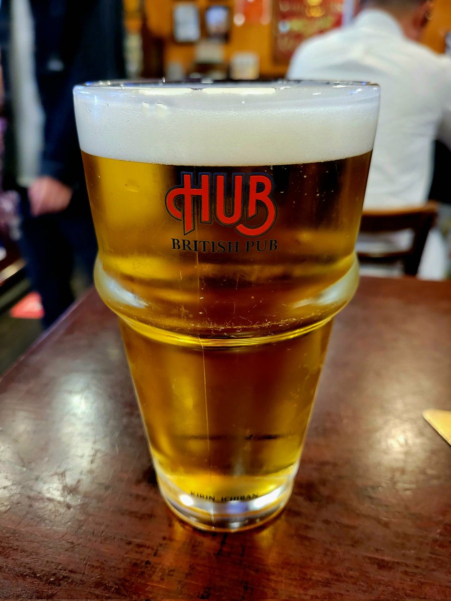 yoshiyoronari's tweet image. 久しぶりにこちらのHUBで遅めの晩ご飯。
#京都 #四条烏丸
#HUB #ハブ
#京都サンガFC #京都サンガ
#佐藤響
#ビール
#フィッシュアンドチキンバスケット