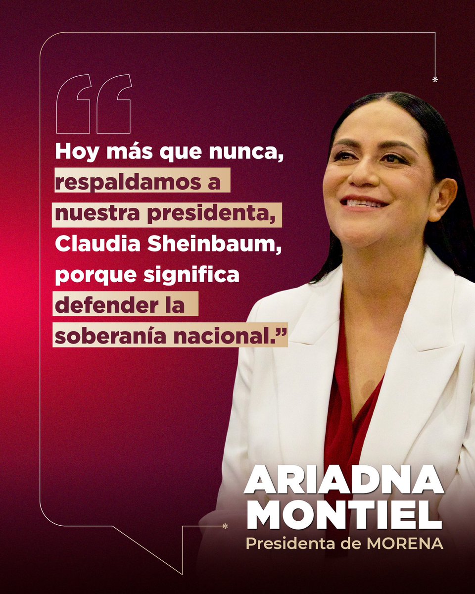Ariadna Montiel Reyes tweet media