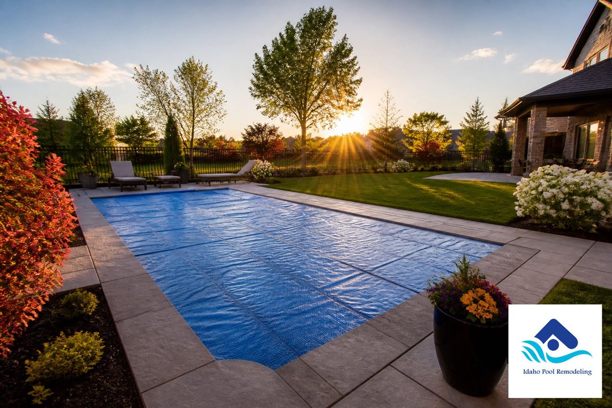 Boise weather in May is a mood 📈📉. Days are warming up, but chilly Idaho nights steal your pool’s heat! 

Pro tip: Keep your solar cover on overnight to trap warmth and save on heating costs. ☀️🏊‍♂️ #BoisePools #IdahoSpring #PoolTips
