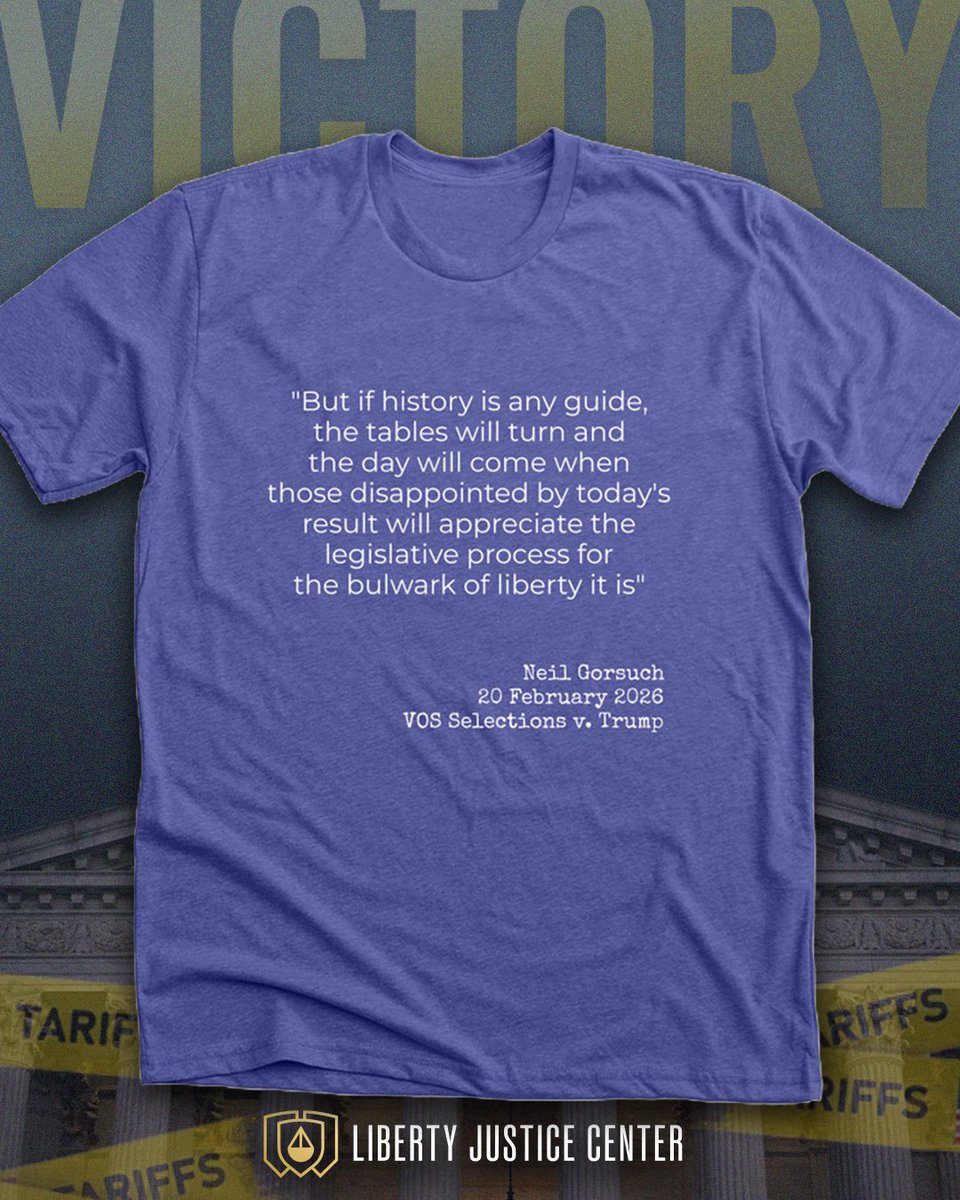 LJCenter's tweet photo. Gorsuch said it. Now, you can wear it.
https://t.co/avhUFBnvzc https://t.co/54rzWzDupr