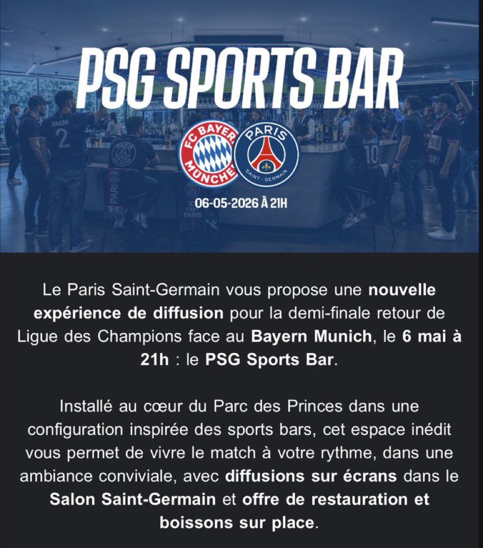 Billets PSG 🇨🇷 tweet media