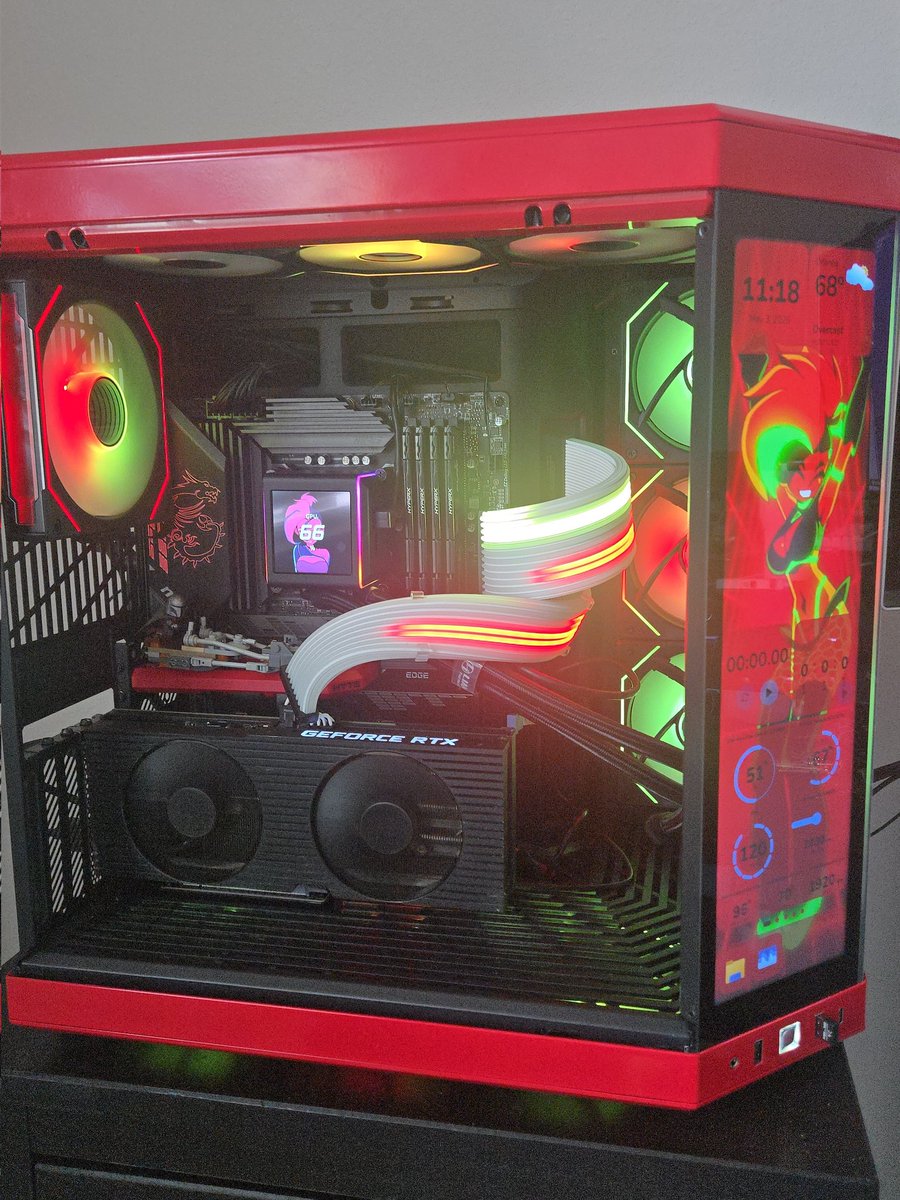 CMarinfl's tweet photo. Took 3 hours of my day to build myself a new pc. I'm very happy with the results. Now I just want to replace my RTX3070 with a 5080. But I'll do that after I fix up my 280z. https://t.co/Ud5rg9zAGe