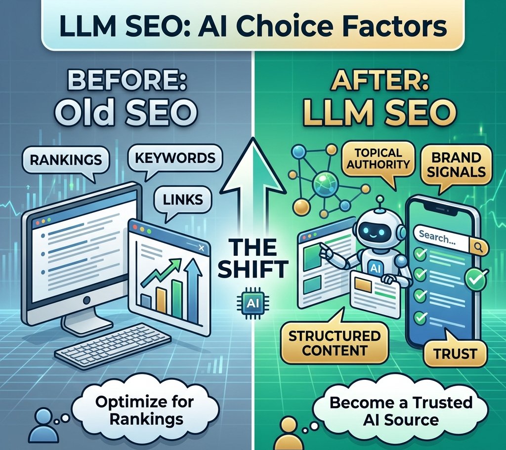 HasanMehed65165's tweet image. 🚀 LLM SEO:

👉 Not ranking
👉 Getting mentioned by AI
❌ Keywords only
✅ Trust + authority wins

💡 AI chooses brands it understands and trusts
📩 D.M. me to get your brand mentioned in AI answers.

#SEO #LLM #AEO #GEO