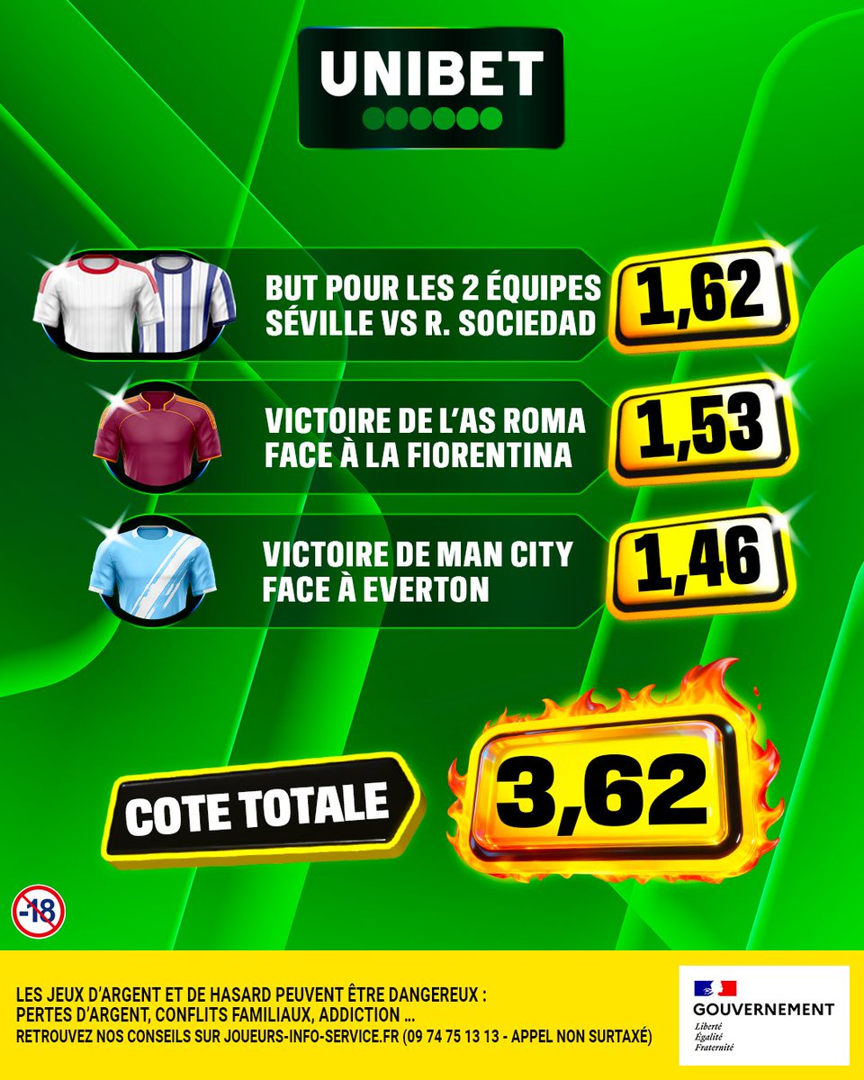 Unibet France 🔞 tweet media