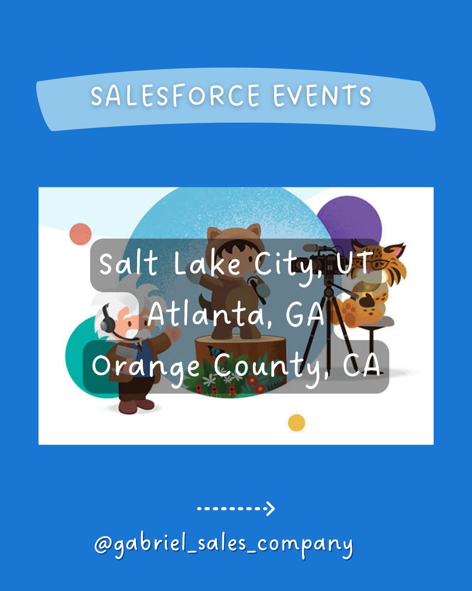 GS_Social's tweet image. Discover the power of the Salesforce platform with free networking and educational resources!

Join meetups and virtual events—local, and global. 

Register at trailblazer.me

DM for help! @CarolSpringer 

#Salesforce #TrailblazerCommunity #SalesforceEvents