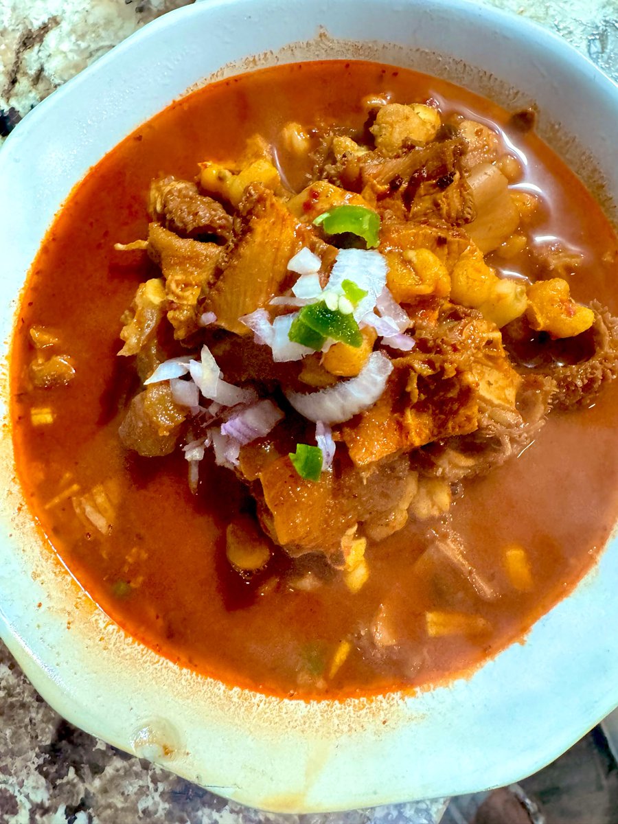 jaymartinez1973's tweet image. #Food #Foodie #Sunday #Breakfast #Mexican Behind on my posting lol this was Sunday breakfast for me spicy menudo