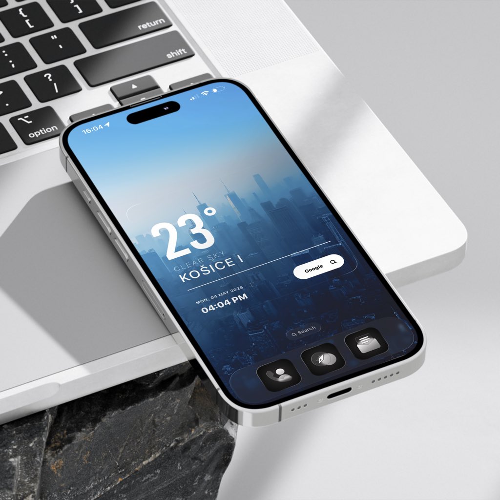 21MaRcO12's tweet photo. iOS homescreen setup 

Used:
Widget: Minimal iOS widget for widgy
Icons: Blacier iOS icons pack
Widgy app

Download links on widget and icon pack in my BIO

#widgy #ios #widget #ioshomescreen https://t.co/b6KYBdAoDU