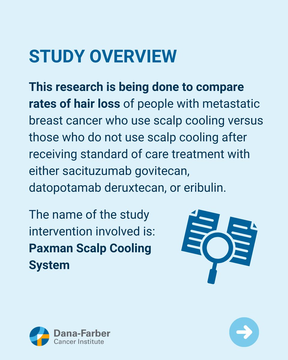 DFCI_BreastOnc's tweet photo. @DFCI_BreastOnc is leading a trial on the use of #ColdCaps in preventing #HairLoss with novel #BreastCancer therapies, including sacituzumab, eribulin, or datopotamab deruxtecan. Contact us for info about the study or visit: https://t.co/s1BoJuwE29 PI @esalehiDNP
#BreastCancerResearch #MetastaticBreastCancer #ScalpCooling #HairLossPrevention #BreastCancer