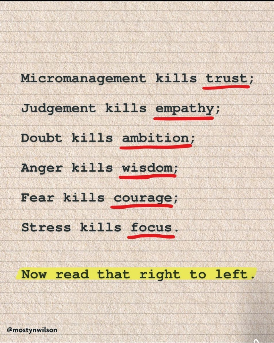 RickConlow's tweet image. DON'T DO THESE...
#leadership #management #servantleadership #peoplefirst #coaching #innovation #womeninleadership #startups #humanresources #rickconlow #SelflessService #inspiration #motivation #employeeengagement #entrepreneurs #businessowners #ceos #leadbyexample #teamwork