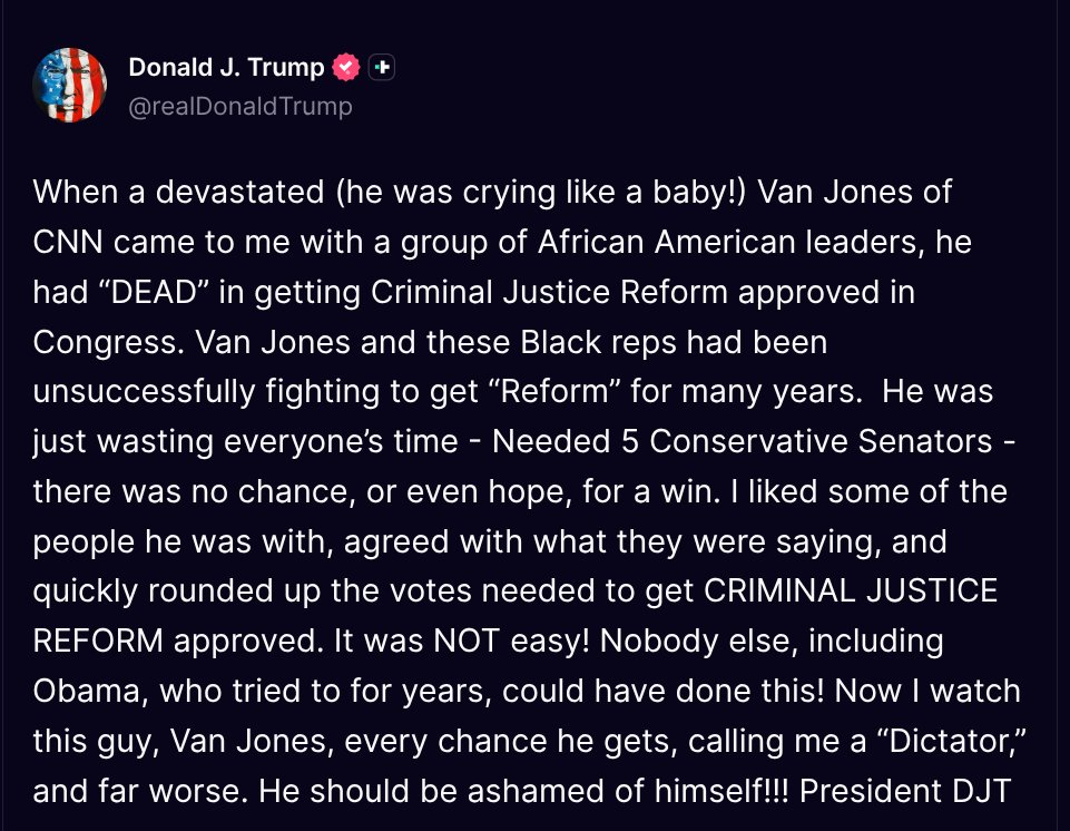 Fan Donald J. Trump 🇺🇸 TRUTH POSTS tweet media